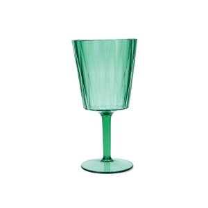 Wineglass Quid Iris Green Plastic 350 ml (12 Units) |  Glasses, cup...
