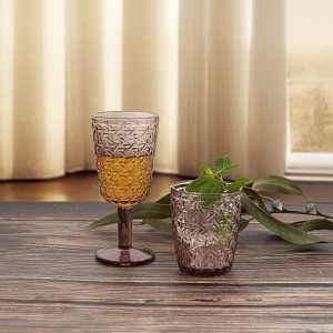 Verre Bidasoa Agata Rose verre 285 ml (6 Unités) |  Verres et caraf...