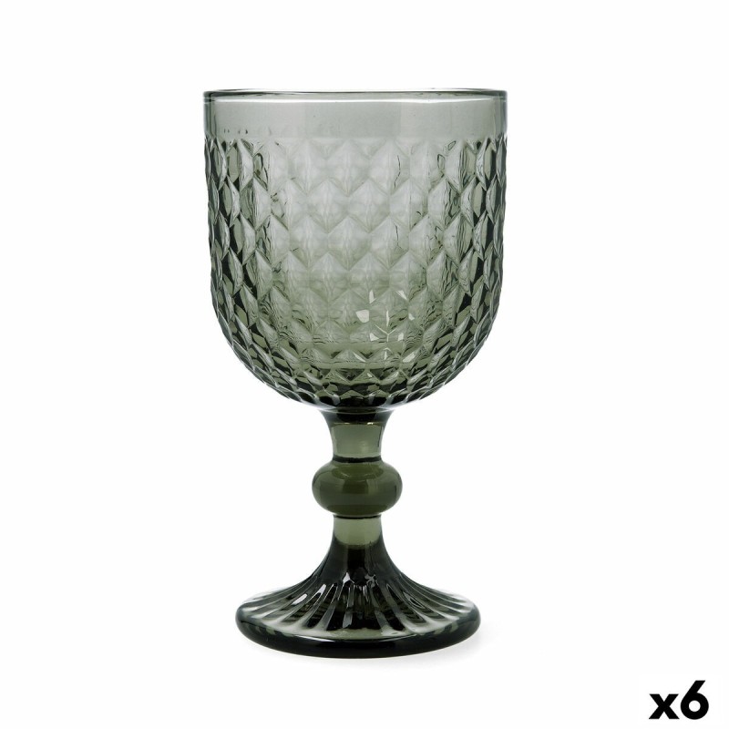 Verre Bidasoa Elite Gris verre 350 ml (6 Unités) |  Verres et caraf...