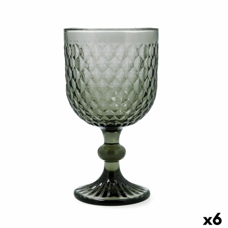 Verre Bidasoa Elite Gris verre 350 ml (6 Unités) |  Verres et caraf...