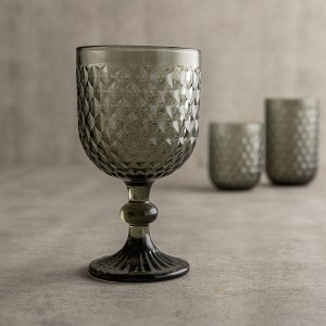 Verre Bidasoa Elite Gris verre 350 ml (6 Unités) |  Verres et caraf...