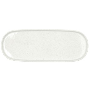 Snack tray Bidasoa Elite White 30,7 x 11,6 x 2 cm (12 Units) |  Pla...
