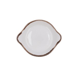 Tablett für Snacks Bidasoa Orion Hydrozero Weiß Ø 19 cm (6 Stück) |...