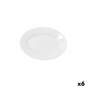 Tablett für Snacks Bidasoa Serenity Hydrozero Weiß Ø 20 cm (6 Stück...