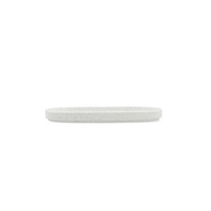 Snack tray Bidasoa Elite White 18,5 x 11,5 cm (8 Units) |  Plates, ...