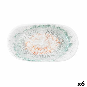 Snack tray Bidasoa Kai Hydrozero White 26 x 14,5 cm (6 Units) |  Pl...