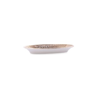 Tablett für Snacks Bidasoa Deneb Hydrozero Braun 19 x 11 cm (6 Stüc...
