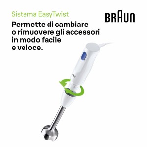 Standmixer Braun MQ10.001MWH Weiß 450 W |  Mixer   | Chef Up