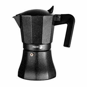 Cafetière Italienne Fagor TIRAMISU 12 Noir Aluminium 12 Tasses