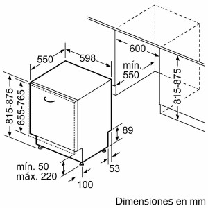 Geschirrspüler BOSCH SMH4EVX08E Weiß 60 cm |  Weitere Küchengeräte ...
