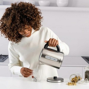 Wasserkocher Taurus SELENE COMPACT Edelstahl 2200 W 1 L |  Wasserko...