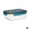 Lunchbox hermetisch Quid Astral Blau Glas 1,52 L 23 x 17,5 x 8,4 cm...