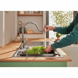 Mischbatterie Grohe StartLoop C-Form Messing |  Wasserhähne   | Che...