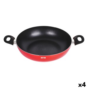 Non-stick frying pan Quttin Infinity Red 32 x 46 x 9 cm (4 Units) |...