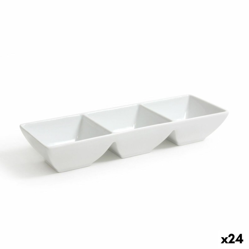 Snack tray Jimena 27 x 9,3 x 4,7 cm (24 Units) |  Plates, platters ...