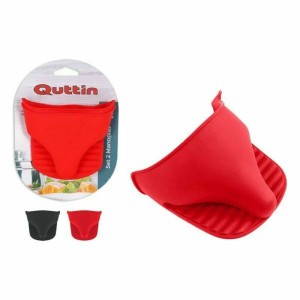 Backofenhandschuh Quttin Silikon 2 Stücke 12 x 10 x 2 cm (18 Stück)...