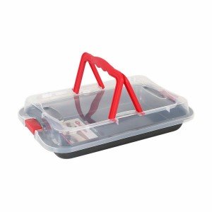 Kuchenspringform Quttin Kohlenstoffstahl Schwarz Durchsichtig 36 x ...