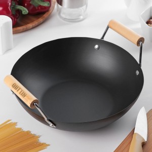 Wok Pfanne Quttin Holz (6 Stück) |  Pfannen und Töpfe   | Chef Up