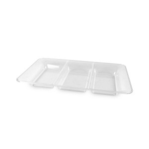 Tablett für Snacks Algon rechteckig 36 x 23 cm (18 Stück) |  Geschi...