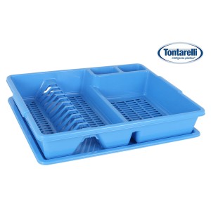 Abtropfsieb für die Spüle Tontarelli SCOLAP Blau 47 x 38 x 8,5 cm (...