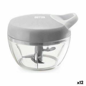 Manual mini chopper with pull cord Quttin 14 x 10,5 cm (12 Units) |...