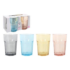 Set of glasses LAV ARAS 4 Pieces (6 Units) |  Glasses, cups and jug...