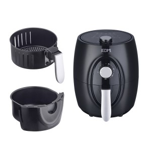 Friteuse à Air EDM 07654 1400 W 3,6 L Multicouleur |  Friteuses   |...
