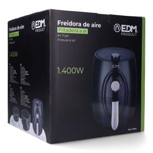 Friteuse à Air EDM 07654 1400 W 3,6 L Multicouleur |  Friteuses   |...