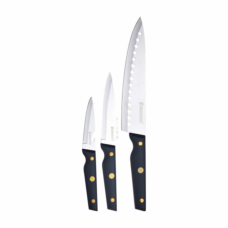 Messerset Bergner Pro Reeco BG41026DBL Edelstahl ABS 3 Stücke |  Me...