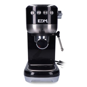 Manuelle Express-Kaffeemaschine EDM 07707 Schwarz 2 Kopper 1,3 L | ...