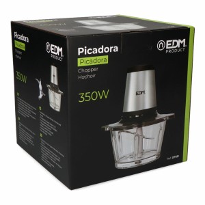 Zerkleinerer EDM 07791 Edelstahl 350 W 1,8 L |  Fleischwölfe   | Ch...