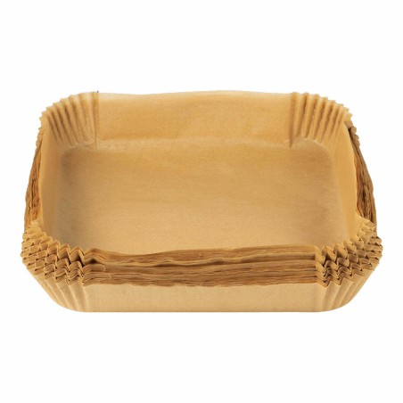 Papier für Heißluftfritteuse Masterpro bgmp-7606 26 x 26 x 4,5 cm (...