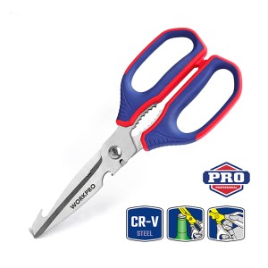 Kitchen Scissors Workpro Stainless steel 25 cm