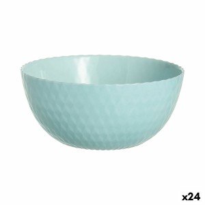 Bowl Luminarc Pampille Turquesa Turquoise Glass 13 cm (24 Units) | ...