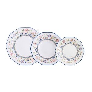Dinnerware Set Queen´s By Churchill Bengal Multicolour Ceramic 12 P...