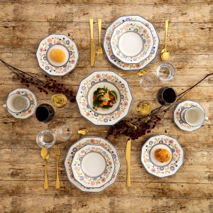 Dinnerware Set Queen´s By Churchill Bengal Multicolour Ceramic 12 P...