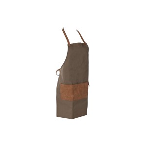 Apron Home ESPRIT Brown Green polialgodon 57 x 100 cm |  Kitchen li...
