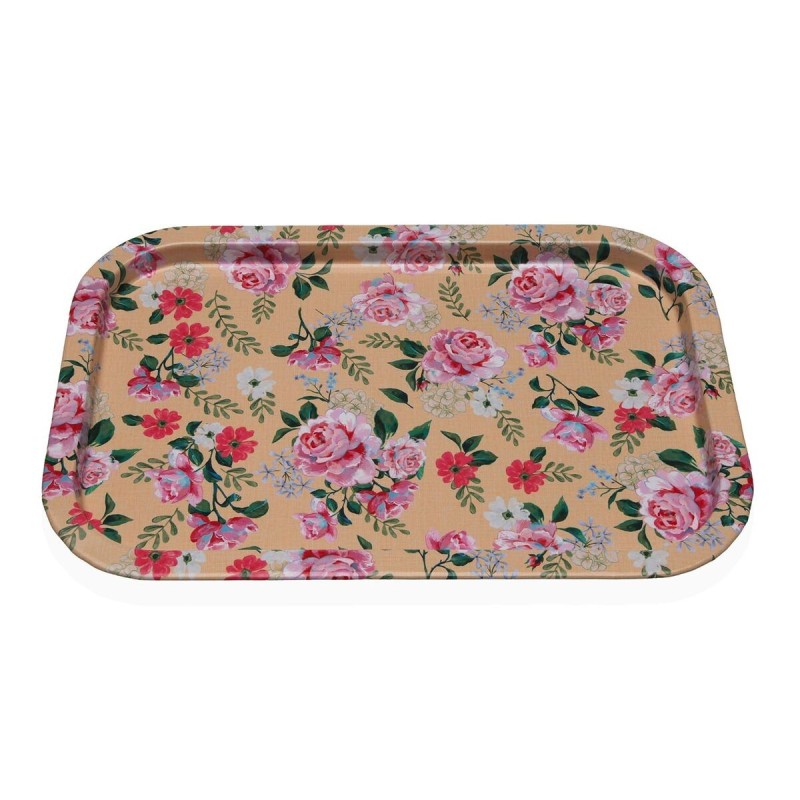 Plateau Versa Fleurs 23 X 1,5 X 34 CM |  Assiettes, plats et platea...
