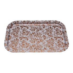 Schale Versa Aurea 23 X 1,5 X 34 CM |  Geschirr, Tabletts und Quell...