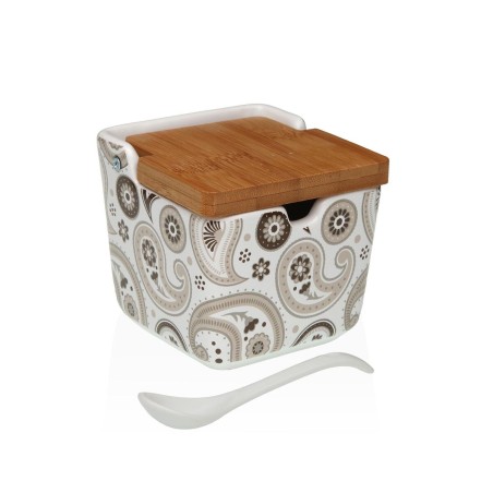 Sugar Bowl Versa Glob Ceramic 8,8 x 8,5 x 8,8 cm |  Other accessori...