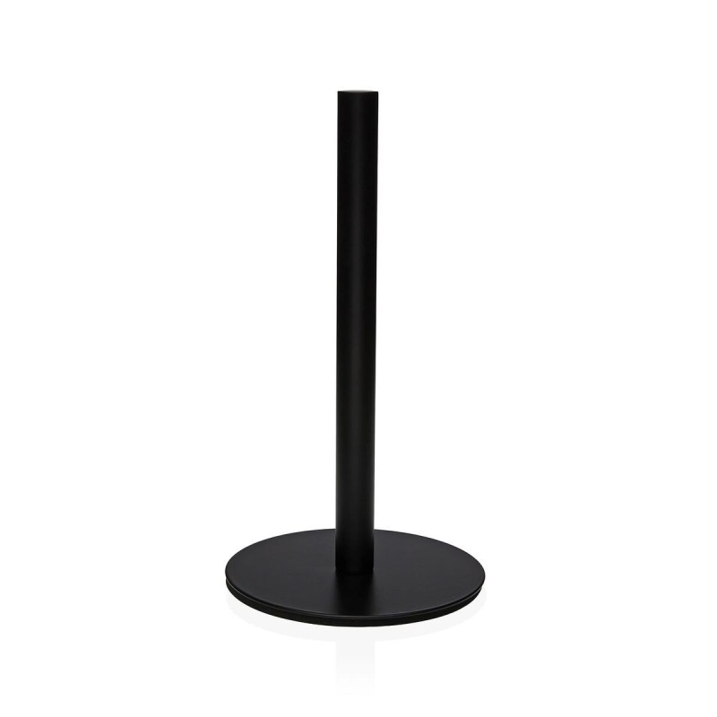 Kitchen Paper holder Versa Black Stainless steel Steel Iron Rubber ...