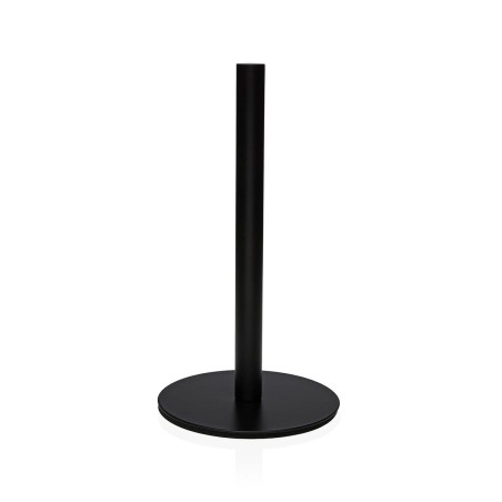 Kitchen Paper holder Versa Black Stainless steel Steel Iron Rubber ...