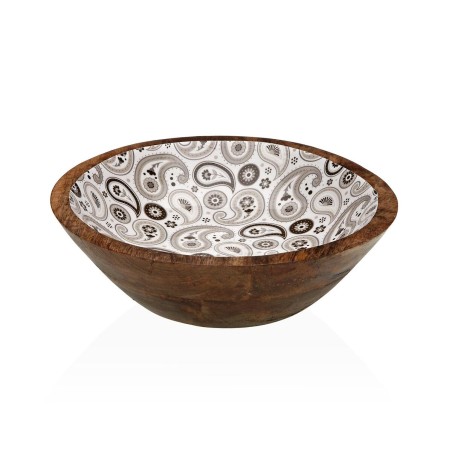 Salad Bowl Versa Glob Mango wood 24 x 7 x 24 cm |  Lunch boxes, foo...