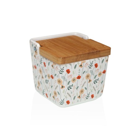 Salt Shaker with Lid Versa Verdi Ceramic 8,8 x 8,5 x 8,8 cm |  Spic...