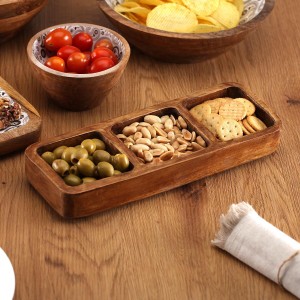 Tablett für Snacks Versa Glob 30 X 3,5 X 10 CM |  Geschirr, Tablett...