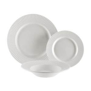 Tableware Versa Porcelain 18 Pieces |  Plates, platters and trays  ...