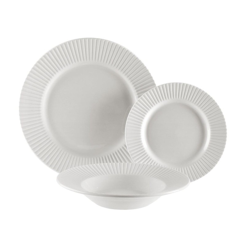 Tableware Versa Porcelain 18 Pieces |  Plates, platters and trays  ...
