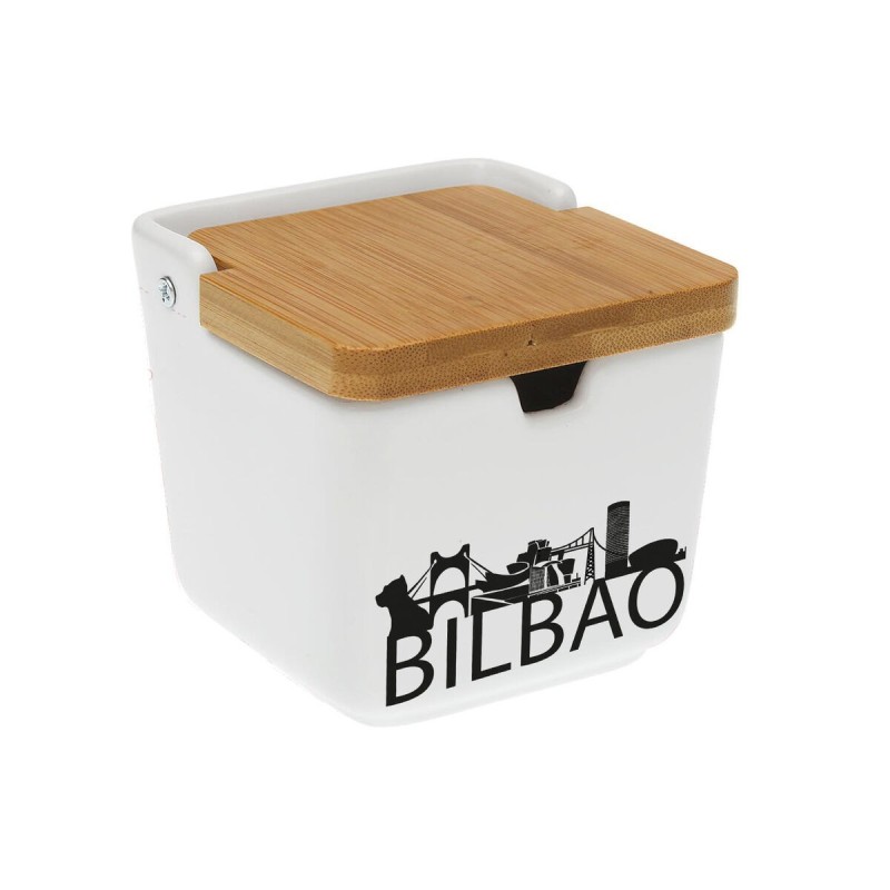 Sugar Bowl Versa Bilbao Ceramic 8,8 x 8,5 x 8,8 cm |  Other accesso...