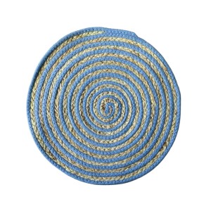 Untersetzer Versa Blau Polyester Baumwolle 38 x 1 x 38 cm |  Unters...