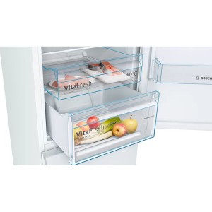 Combined Refrigerator BOSCH KGN36VWED  186 White (60 x 66 x 186 cm)...